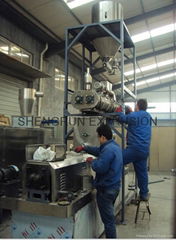 puffed corn rice snacks product machine