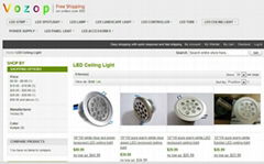 LED Ceiling Light from Factory in low price