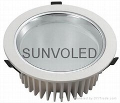 led frosted downlight
