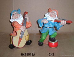 Polyresin Garden Gnomes/Dwarf/Elf
