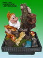 Polyrsesin Gnomes Water Fountain 2