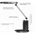 2012 HOT SALE LED TABLE LAMP D80 WITH TOUCH KEY SUPPORT MP3 2
