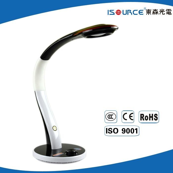 6w study flexible arm modern table lamp reading desk light