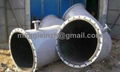 rubber lined carbon steel tube  2