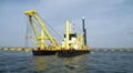 HDPE floating pipe with flange at both end  5