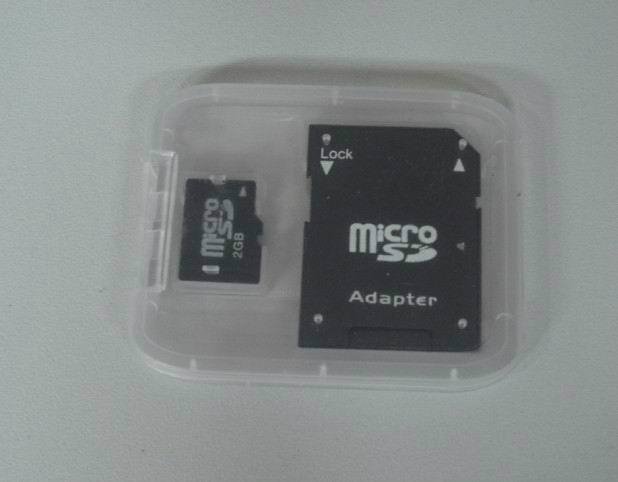 SanDisk 4GB 8G 16GB MicroSD Micro SDHC TF Flash Memory Card w/SD+miniSD Adapters 2