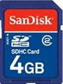 SanDisk 4GB 8G 16GB MicroSD Micro SDHC TF Flash Memory Card w/SD+miniSD Adapters 3