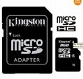 New Kingston Genuine 8GB 8G Class6 micro SD SDHC microSDHC Memory Flash Card 3