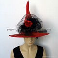 Zebra witch hat/halloween hat/party hat 2