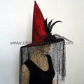Zebra witch hat/halloween hat/party hat 4