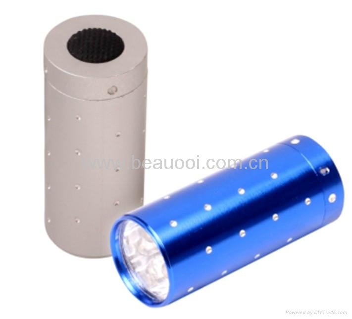 Portable Promotional gift aluminum 5LED flashlight 1