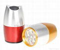 Novelty Promotional 2 x CR2032 aluminum 6led torch lamp 1