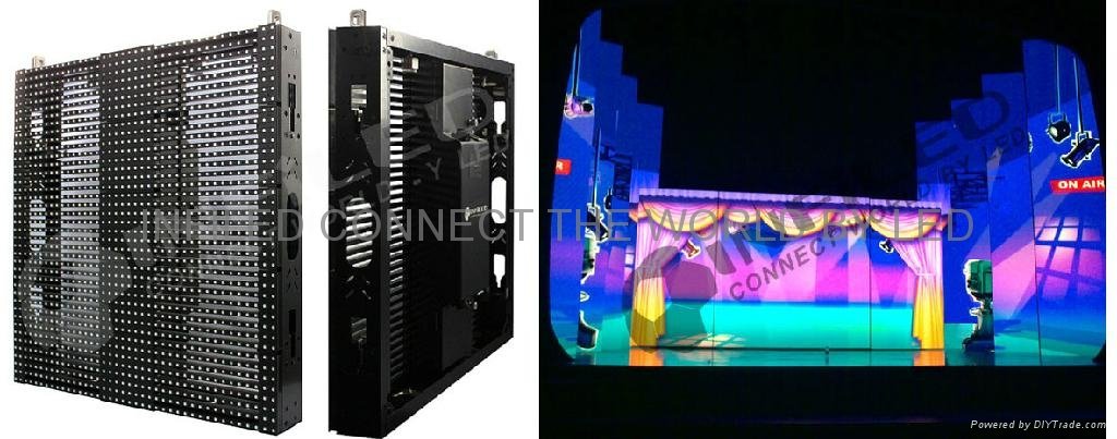 C9 outdoor LED curtain display