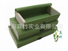 Bamboo storage box