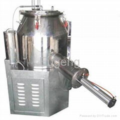 Powder material mixer