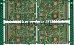 8 layer blind hole BGA board		