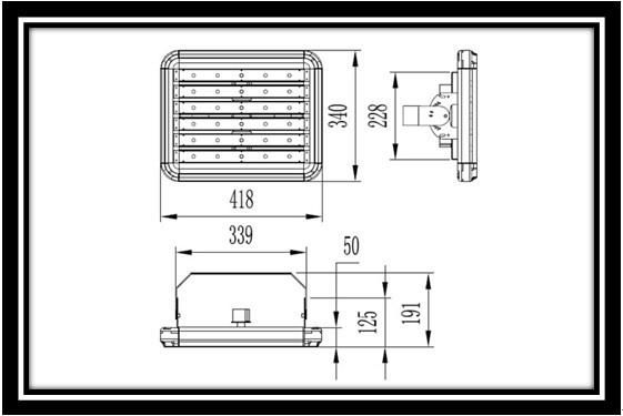 60W LED flood lights 2