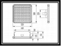 150w CE,UL LED floodlight 2