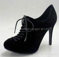 Black Lady Fashion Shoes