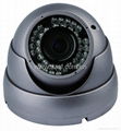 Color CCD Day and Night Varifocal Lens IR Dome Security CCTV Camera