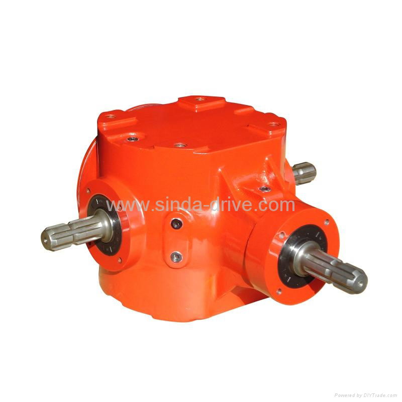 Grain Auger bevel gearbox for agricultural machinery