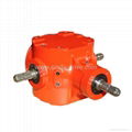 Grain Auger bevel gearbox for agricultural machinery