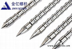 conical vented screw barrel