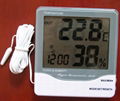 THC-03A digital big display Hygro-thermometer clock 1