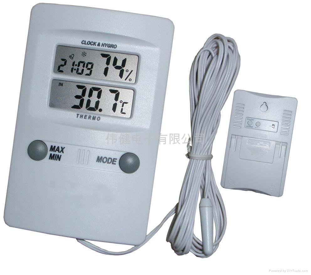THC-01 digital Hygro-thermometer clock  2