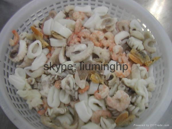  frozen seafood mix