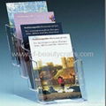 Tabletop File Holder Clear Acrylic Brochure Holder 2