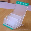 Tabletop File Holder Clear Acrylic Brochure Holder 5