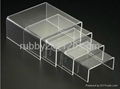 Three Layers Acrylic Shoe Rack Bench