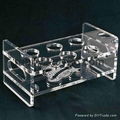 Transparent Acrylic Plastic Wine Holder Table Holder 1