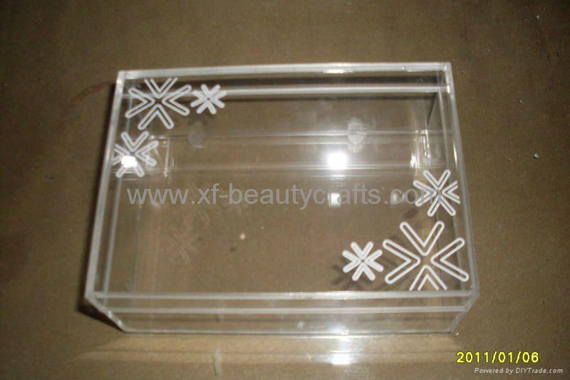 Acrylic small jewelry box /simple box/small storage box