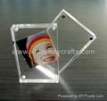 Magnetic/Screw clear acrylic &crystal photo /picture frame  2