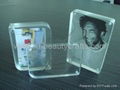 Magnetic/Screw clear acrylic &crystal photo /picture frame  3