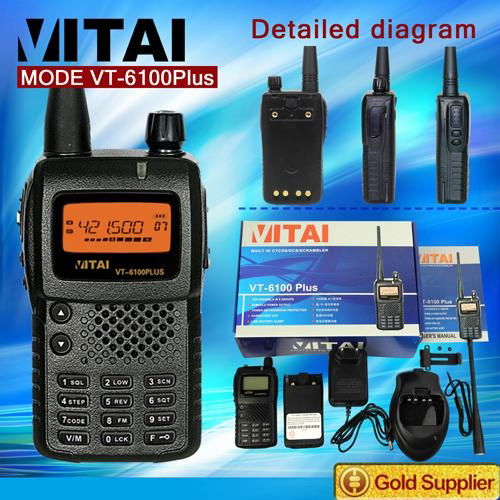 Commercial Walkie Talkie Interphone Intercom VT-6100PLUS 2