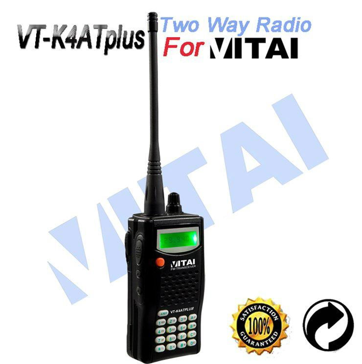 Brand New Handheld UHF Two Way Radio VT-K4AT/K2AT