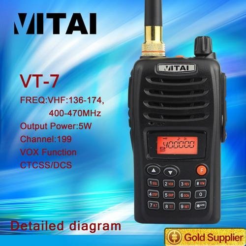 Long Range VOX FM Radio Transceiver VT-7