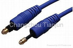 TJ1021 toslink to mini plug optical audio cable