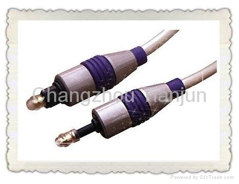 TJ1030 s/pdif optical fiber cable pof connector
