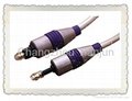 TJ1030 s/pdif optical fiber cable pof connector 1