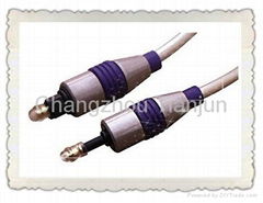 TJ1030 s/pdif optical fiber cable pof connector