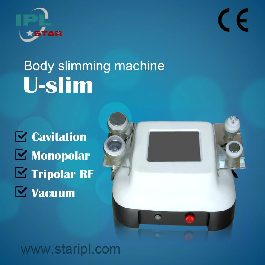 U-Shap Cavitation + Vacuum + RF Slimming Machine 2