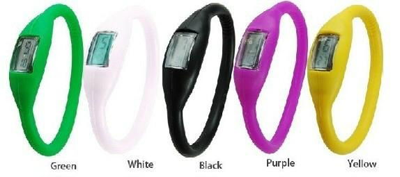 Manufacture and supply fashion Energy sports sillicone rubber watch 3