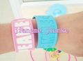 Manufacture and supply fashion colorful sillicone rubber wristband  4