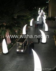 inflatable cones/lighting cones/inflatable decorations cone