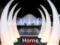 wedding decoration with led lighting/lighting cones 3