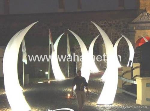 inflatable cones/lighting cones/inflatable decorations cone